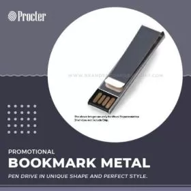 Bookmark Metal Pendrive Shell CSM202