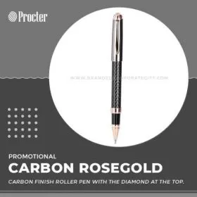 Carbon Rosegold Metal Pen MP 10