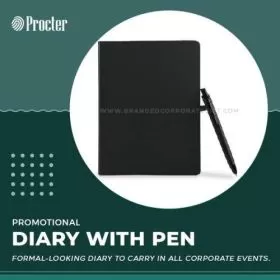 Corporate Diary With Pen AL-DS-PUL-DG8