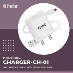EVM USB Smart Charger With Micro USB Cable- CH-01