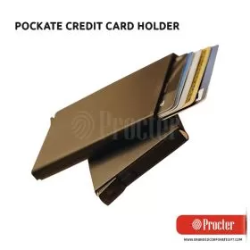 Fuzo POCKATE Debit/Credit Card Holder With RFID Block TGZ369