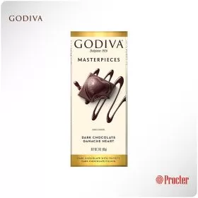 Godiva Masterpiece Dark Luxurious Velvety Dark Chocolate