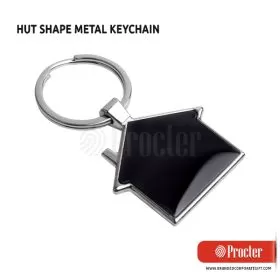 HUT Shape Metal Keychain J126