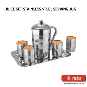 JUICE SET Stainless Steel Serving Jug H216