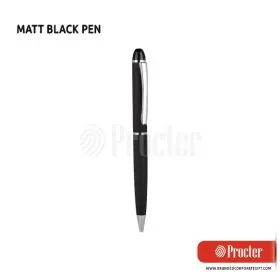 MATT Black Pen With Chrome Parts L158