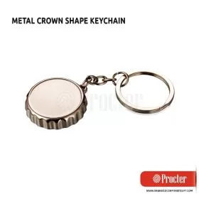 METAL CROWN Shape Keychain With Bottle Opener J104 