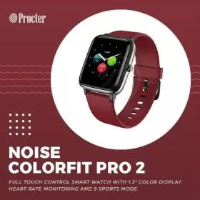 Noise ColorFit Pro 2 Full Touch Control Smart Watch 