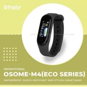 OSOME Black M4(Eco Series) Smart Fitness Band
