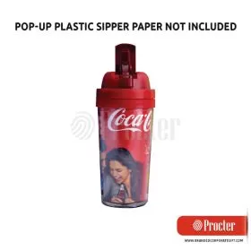 POP-UP Plastic Sipper H14 