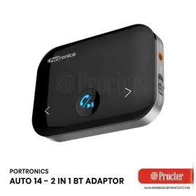 Portronics AUTO 14 2-in-1 Bluetooth Transmitter