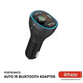 Portronics AUTO 15 Bluetooth FM Transmitter in Car Radio Adapter