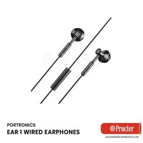 Portronics EAR 1 Wired Earphones 