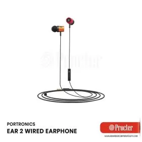 Portronics EAR 2 Wired Earphones 