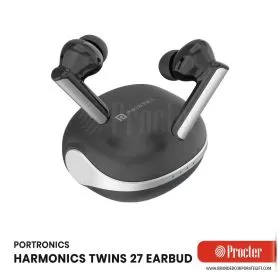 Portronics HARMONICS TWINS 27 Smart ENC Bluetooth Earbuds