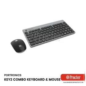 Portronics KEY 2 COMBO of Multimedia Wireless Keyboard & Mouse
