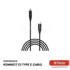 Portronics KONNECT C1 Type C Data & Charging Cable 