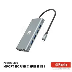 Portronics MPORT 11C USB C Hub