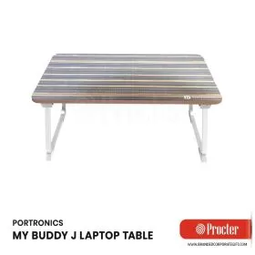 Portronics MY BUDDY J Portable Foldable Laptop Table