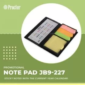 PU Foam Folder with Sticky Note pad JB9- 227