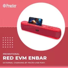 Red EVM EnBar Bluetooth Speaker X33