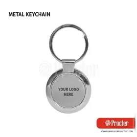 Round Shape Metal Keychain H506