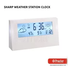 SHARP WEATHER STATION Clock A104 