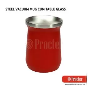 Vacuum Mug Cum Table Glass H733
