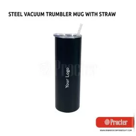Vacuum Mug With Straw H726