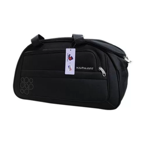 Kam Gaho Small Black Duffle Bag