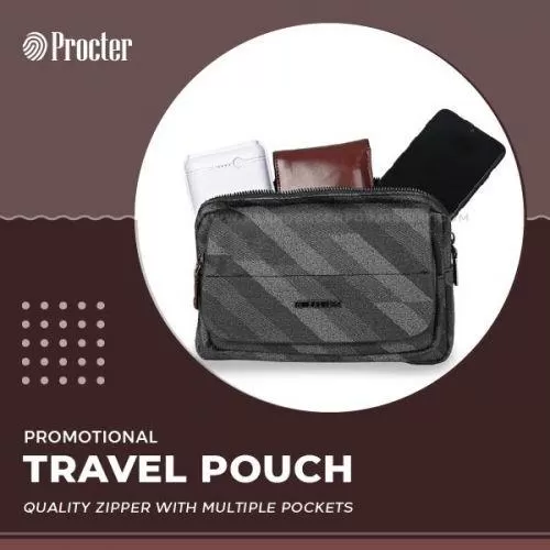 Aesthetic Black Killer Waist Travel Pouch KL-INST-SL1805