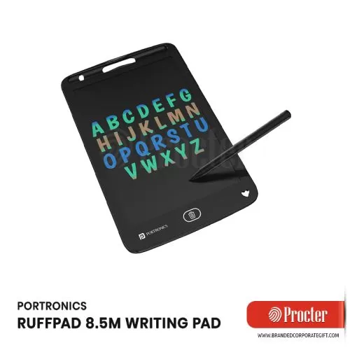 Portronics RUFFPAD 8.5M Multicolor LCD Writing Pad in bulk for