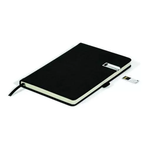 Promotional Notebook Diary with USB Pen Drive Slide