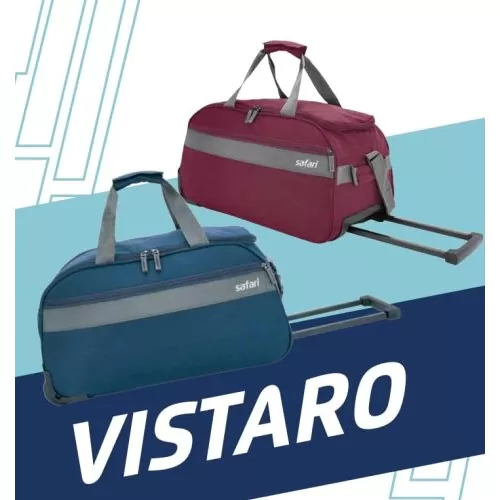 Safari Vistaro Duffle Trolley Bag 53