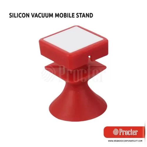 Silicon Vacuum Mobile Stand with Earphone Holder