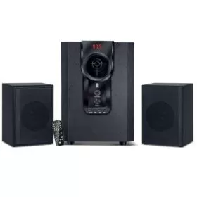 i-Ball Speaker [USB/SD/Display/FM/Remote/Aux/24W RMS] DJ X7 Black