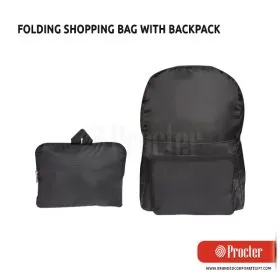 Folding Shopping Bag With Backpack E183