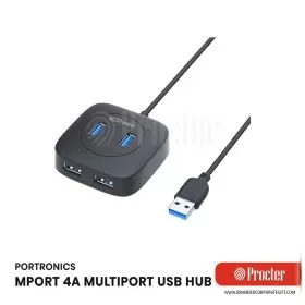 Portronics MPORT 4A Multiport USB Hub